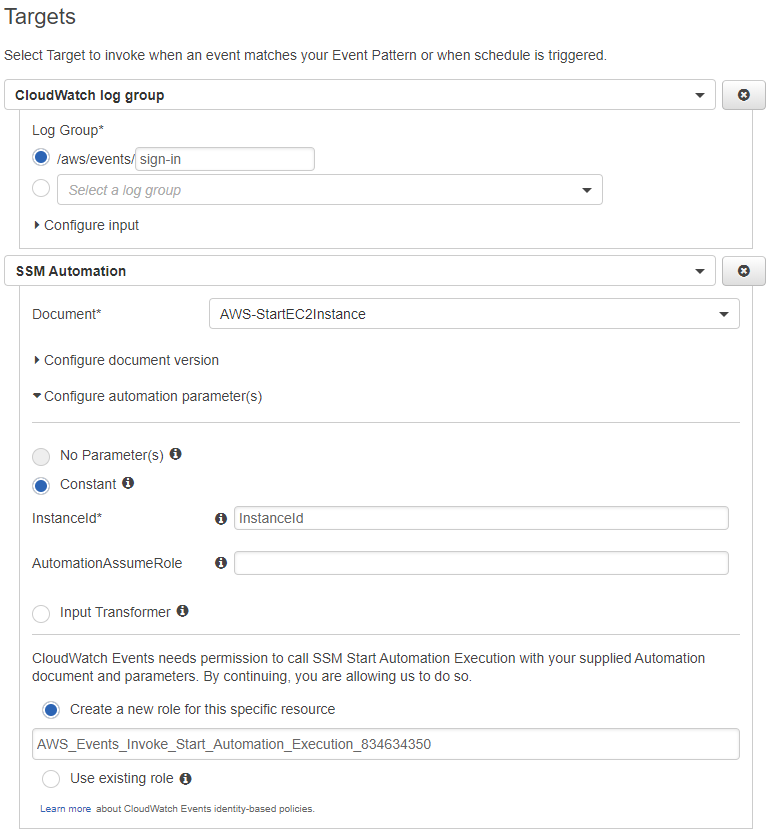 target setting